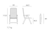 Fotel rozkładany Darsena