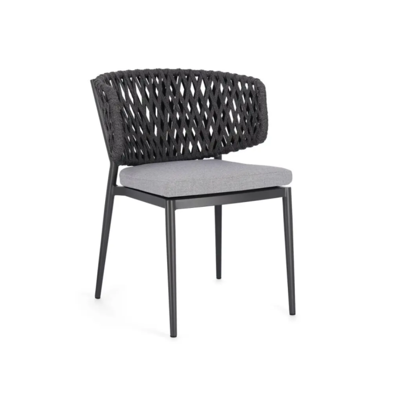 Krzesło obiadowe NOELIA CHARCOAL