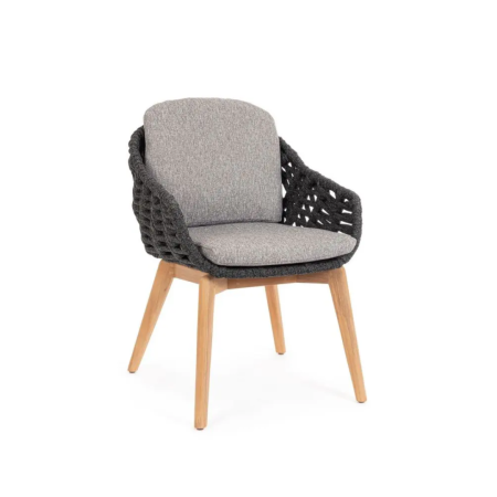 Krzesło obiadowe TAMIRES CHARCOAL