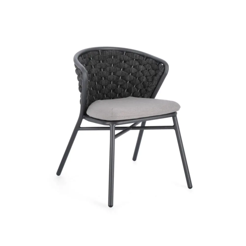 Krzesło obiadowe HARLOW CHARC QS22/GRAPHITE