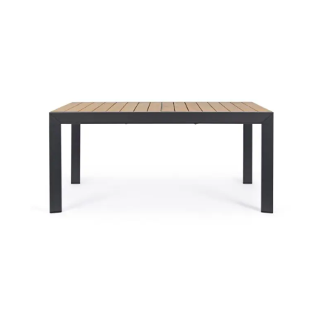 Stół BELMAR NAT/CHA. 160-240x100x75