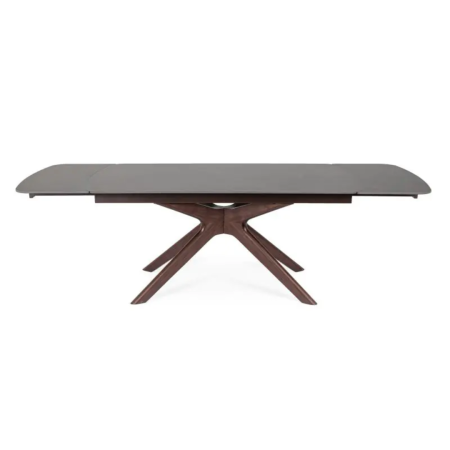 Stół jadalniany MARITTA WALN/GREY  170/210/250x90x76h