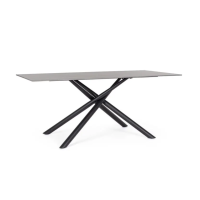 Stół jadalniany ARGITA BLACK  180x90x76h