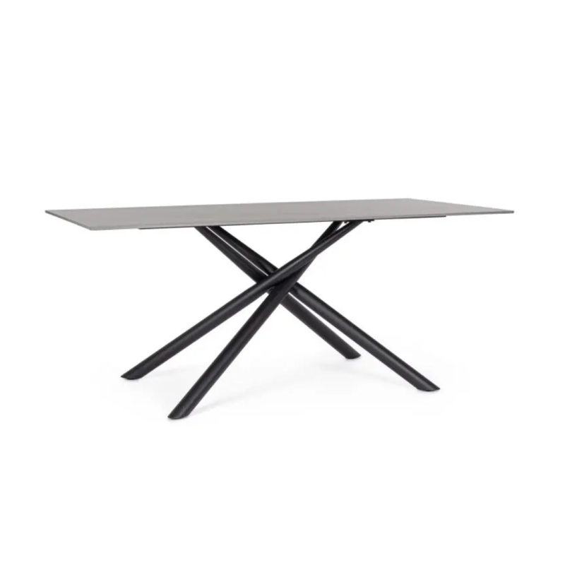 Stół jadalniany ARGITA BLACK  180x90x76h