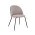 Krzesło obiadowe TANYA BLACK/MINK