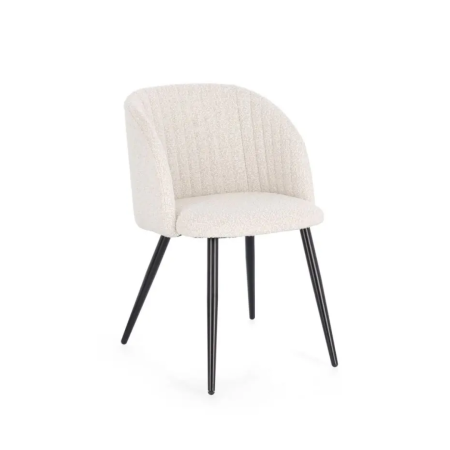 Krzesło obiadowe QUEEN IVORY (2 kolory)
