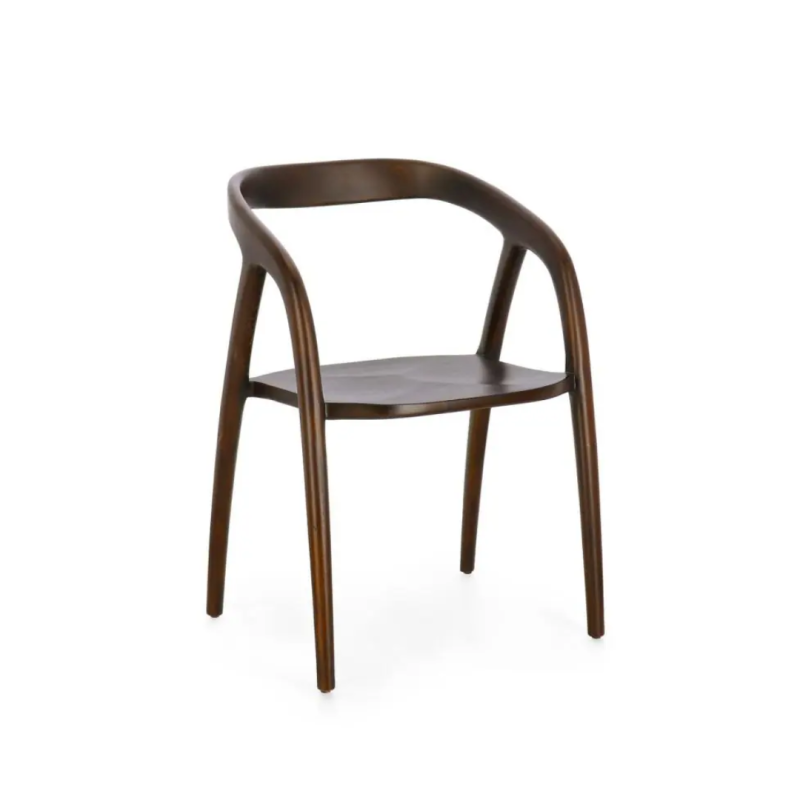 Krzesło obiadowe DOTTY BROWN/BLACK