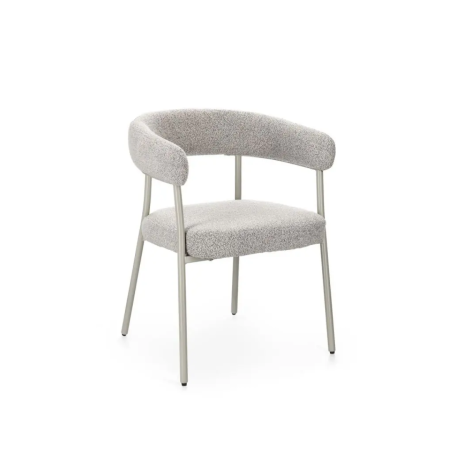 Krzesło GIAELE WARM GREY/BLACK TAUPE