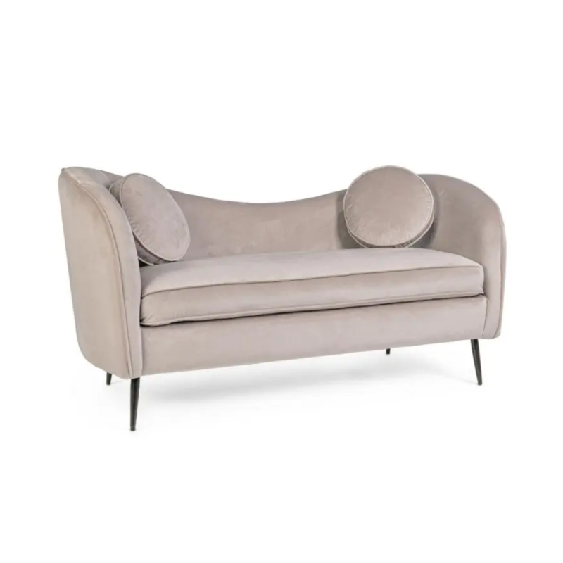 Sofa dwuosobowa CANDIS LIGHT GREY