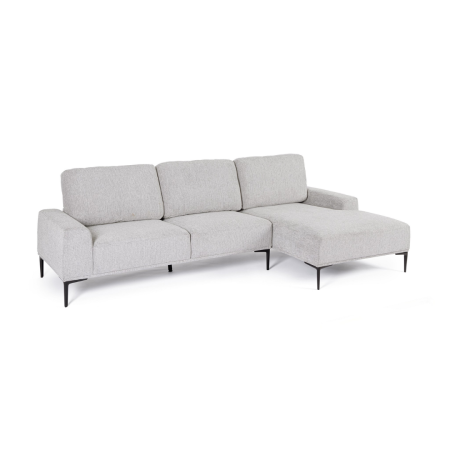 Narożnik z szezlongiem WASHINGTON GREY