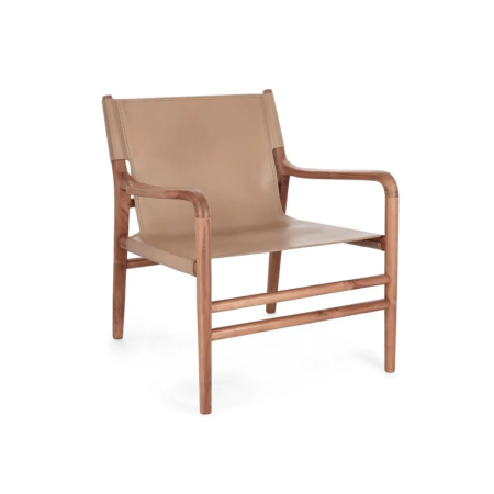 Fotel CAROLINE TAUPE LOUNGE