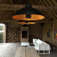 Lampa sufitowa-podgrzewacz Dome Pendant White