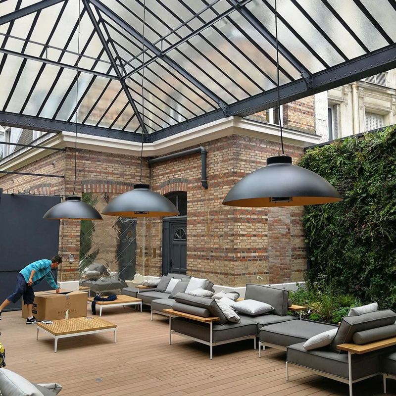 Lampa sufitowa-podgrzewacz Dome Pendant White