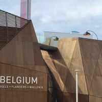 Lampa podłogowa-podgrzewacz DOME Black