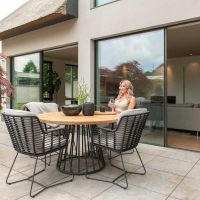 Krzesło obiadowe Fabrice Anthracite 