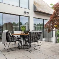 Krzesło obiadowe Fabrice Anthracite 