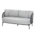 Sofa z zestawu kawowego Fabrice Anthracite