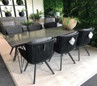 Krzesło plecione obiadowe  Flores Antracite 