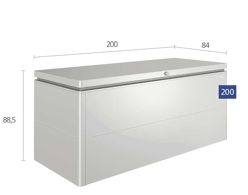 Skrzynka do przechowywania LoungeBox, Biohort