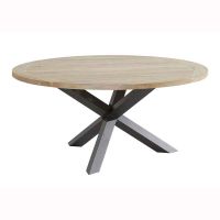 Stół obiadowy z drewna tekowego Louvre 