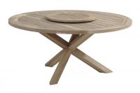 Stół obiadowy z drewna tekowego Louvre 