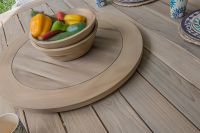 Stół obiadowy z drewna tekowego Louvre 