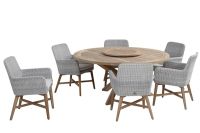 Stół obiadowy z drewna tekowego Louvre 