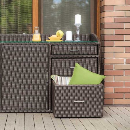 Komoda Marco Mini Java Brown, 113 сm