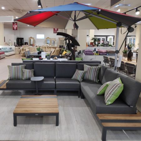 Modułowa sofa na platformie Meridien 