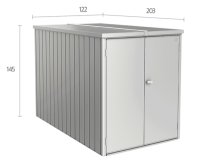 Garaż na rowery  MiniGarage, Biohort