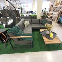 Sofa modułowa narożna dla tarasu Montigo