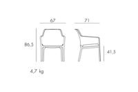 Fotel NET RELAX / Nardi