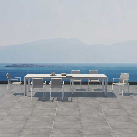  Optimum White Rozkładany stół