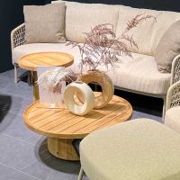 Stoliki z drewna tekowego Pablo