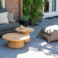 Stoliki z drewna tekowego Pablo