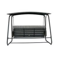 Huśtawka-łóżko Patio Swing Dark Grey