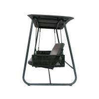 Huśtawka-łóżko Patio Swing Light Khaki/Light Grey