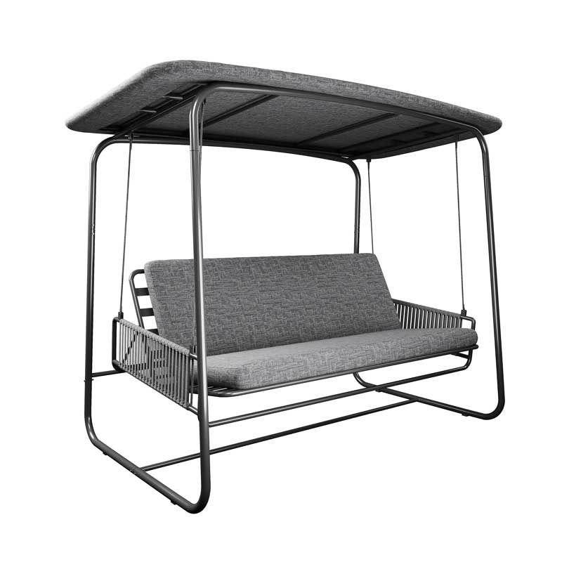 Huśtawka-łóżko Patio Swing Dark Grey