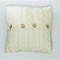 Poduszka dekoracyjna z dzianiny, lody