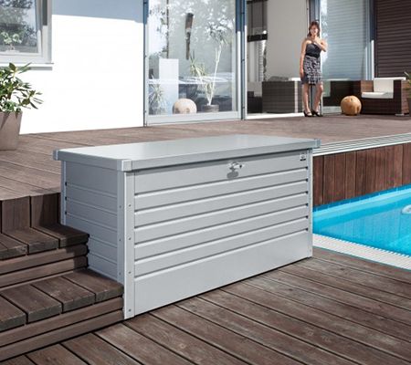 Skrzynka do przechowywania LeisureTime kwarcowoszary, Biohort