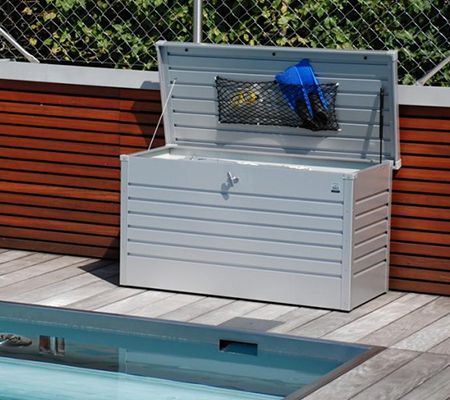 Skrzynka do przechowywania LeisureTime biały , Biohort