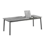 Rozkładany stół ogrodowy ORON Titane dla 8 do 10 osób