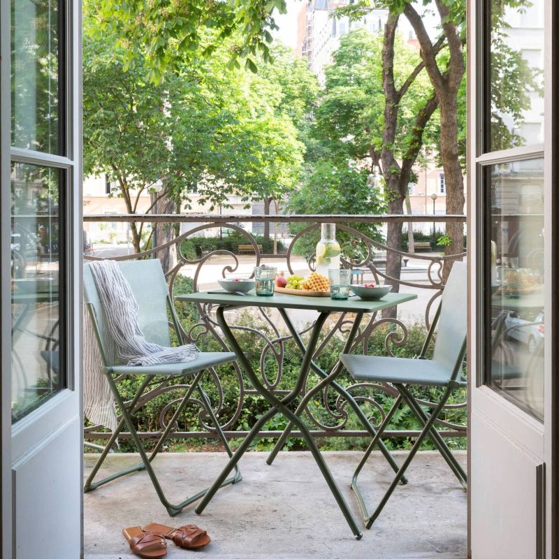 Садовий стіл Lafuma BALCONY II Indigo 70x64 см
