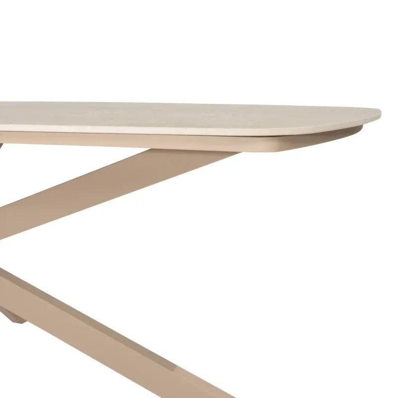 Stół obiadowy Prado 240x105x75 latte/terre