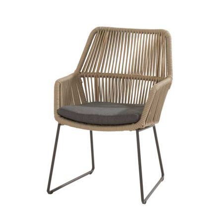 Krzesło obiadowe z liny Ramblas 