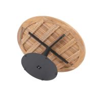 Niski stół obiadowy Saba, Ø160cm