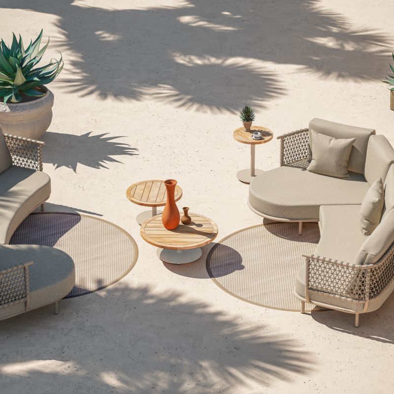 Modułowa sofa-leżak SARDINIA