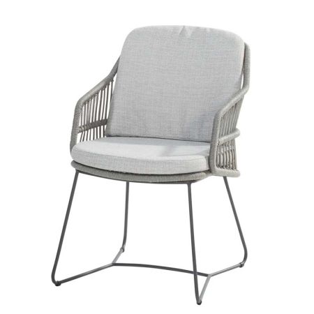 Krzesło obiadowe Sempre Anthracite/SilverGrey 