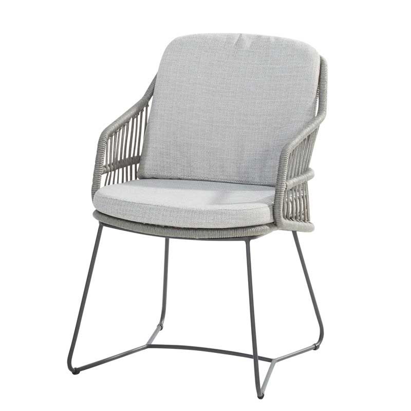 Krzesło obiadowe Sempre Anthracite/SilverGrey 