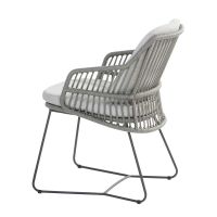 Krzesło obiadowe Sempre Anthracite/SilverGrey 